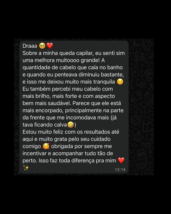 Depoimento de paciente